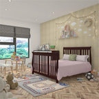 4 - In - 1 Crib and Changer Combo in Espresso - Baby Sessions