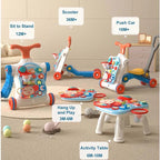 5 - in - 1 Multi - Functional Baby Walker - Baby Sessions