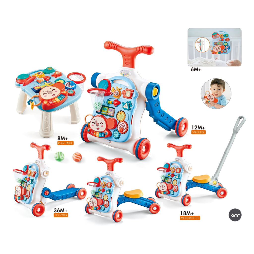 5 - in - 1 Multi - Functional Baby Walker - Baby Sessions