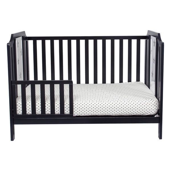 Celeste 3-In-1 Convertible Island Crib, Black