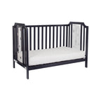 Celeste 3 - In - 1 Convertible Island Crib, Black - Baby Sessions