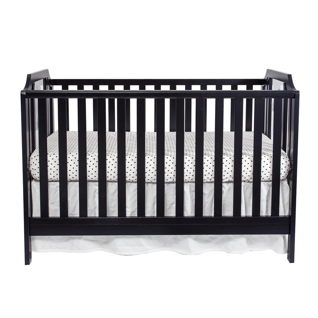 Celeste 3 - In - 1 Convertible Island Crib, Black - Baby Sessions