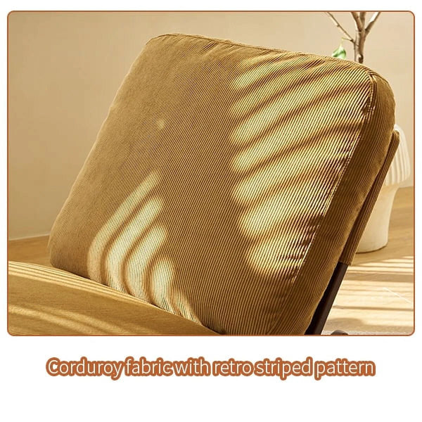 Corduroy Rocking Chair with Striped Pattern - Baby Sessions