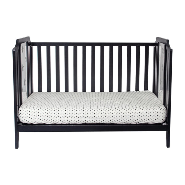 Celeste 3-In-1 Convertible Island Crib, Black