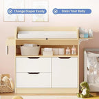 Ebern Designs 4 - in - 1 Changing Table Dresser - Baby Sessions