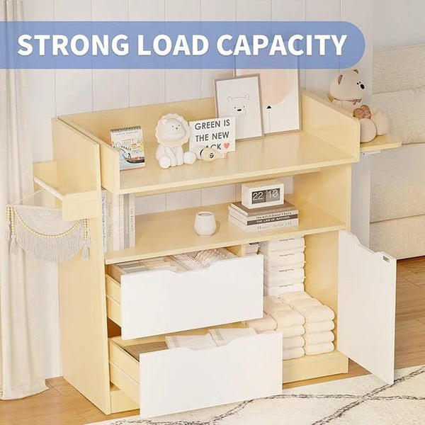 Ebern Designs 4 - in - 1 Changing Table Dresser - Baby Sessions