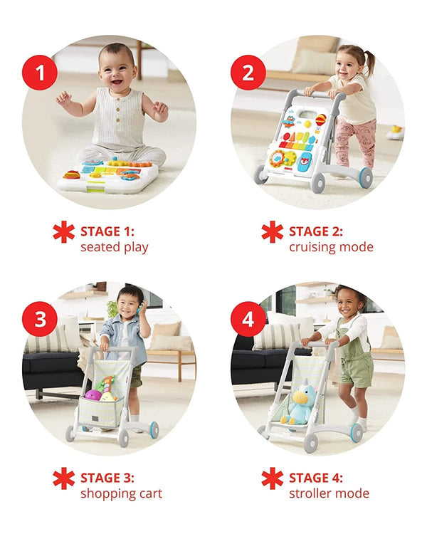 EXPLORE & MORE GROW along 4 in 1 ACTIVITY WALKER - Baby Sessions