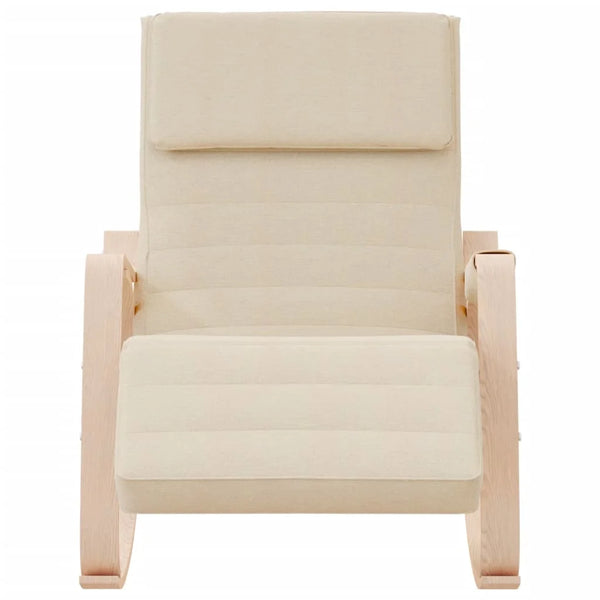 Rocking Chair Cream Fabric