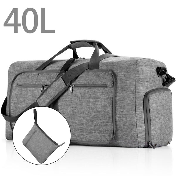 Gray 40L Duffle for Family Adventures - Baby Sessions