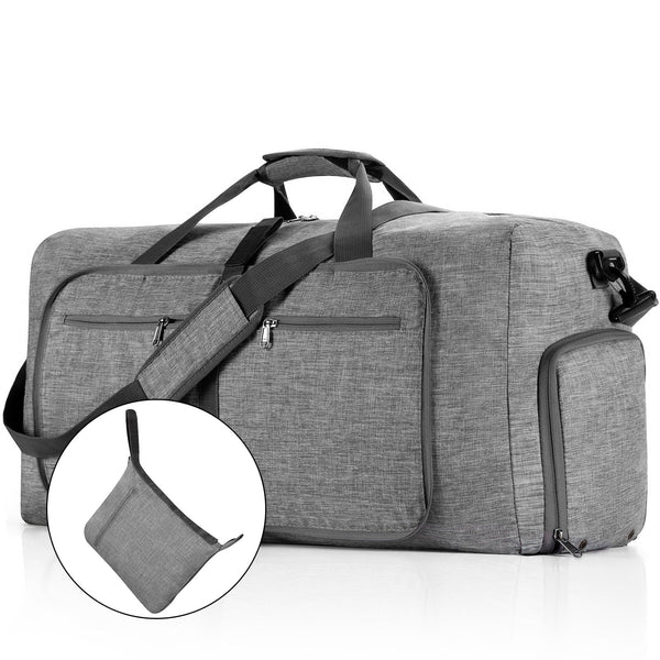 Gray 40L Duffle for Family Adventures - Baby Sessions