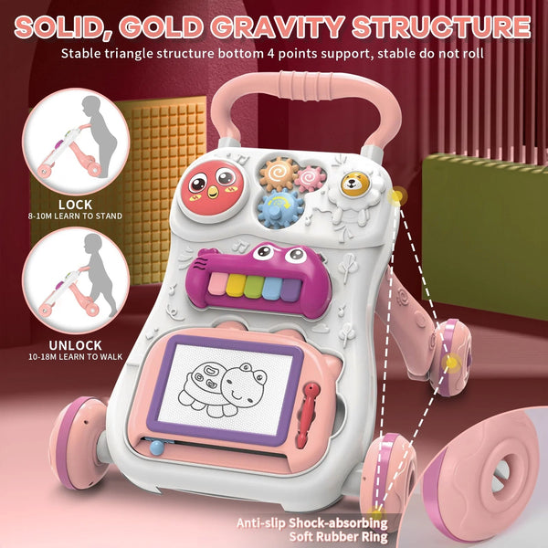 HDJ Baby Walker with Water Tank Stability - Baby Sessions