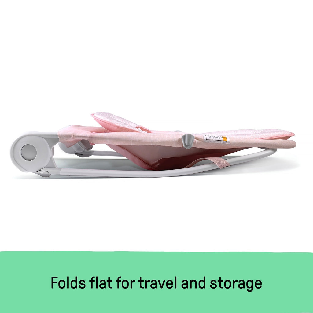 Ingenuity Portable Baby Bouncer (Pink) - Baby Sessions