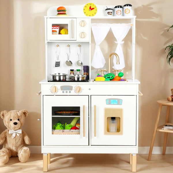Kinder King Wooden Kids' Play Kitchen Playset - Baby Sessions