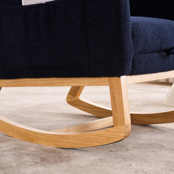 LY Accent Rocking Chair with Footrest - Baby Sessions