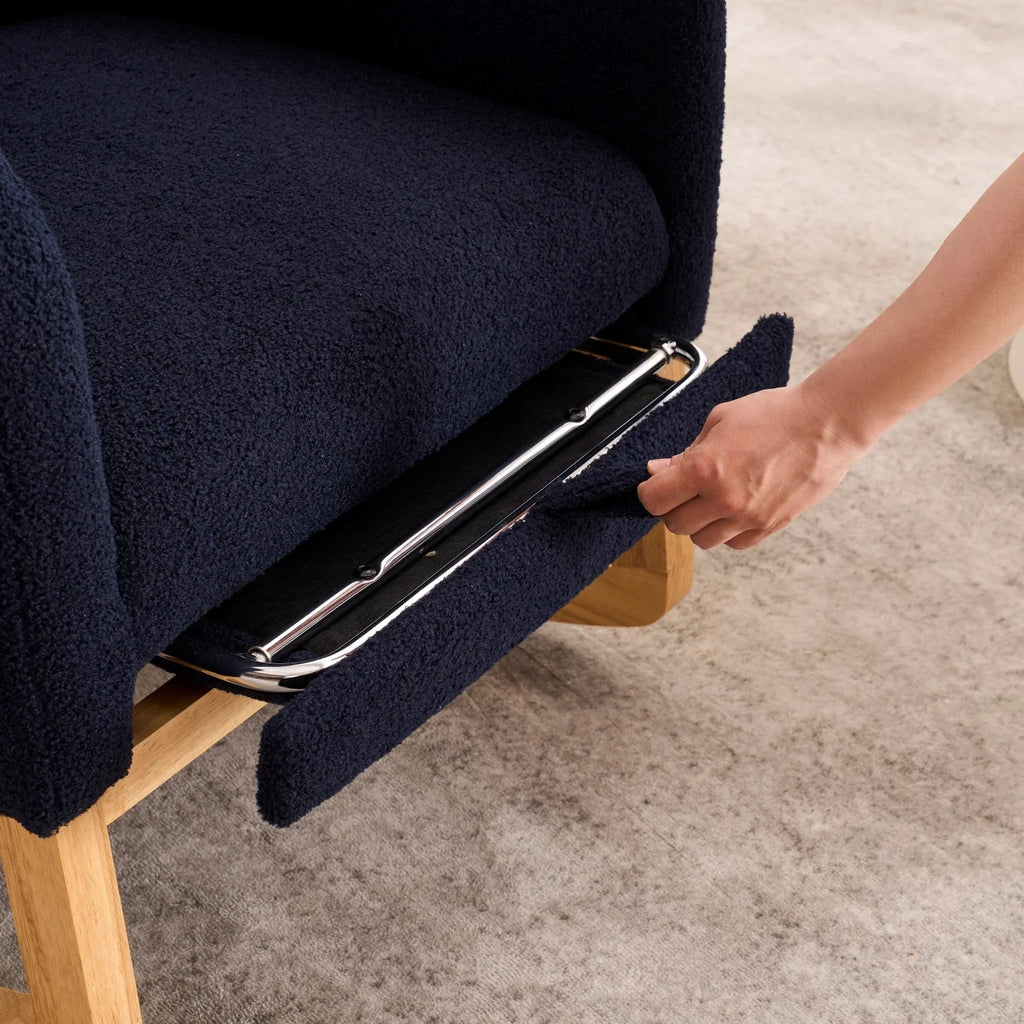 LY Accent Rocking Chair with Footrest - Baby Sessions