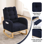 LY Accent Rocking Chair with Footrest - Baby Sessions