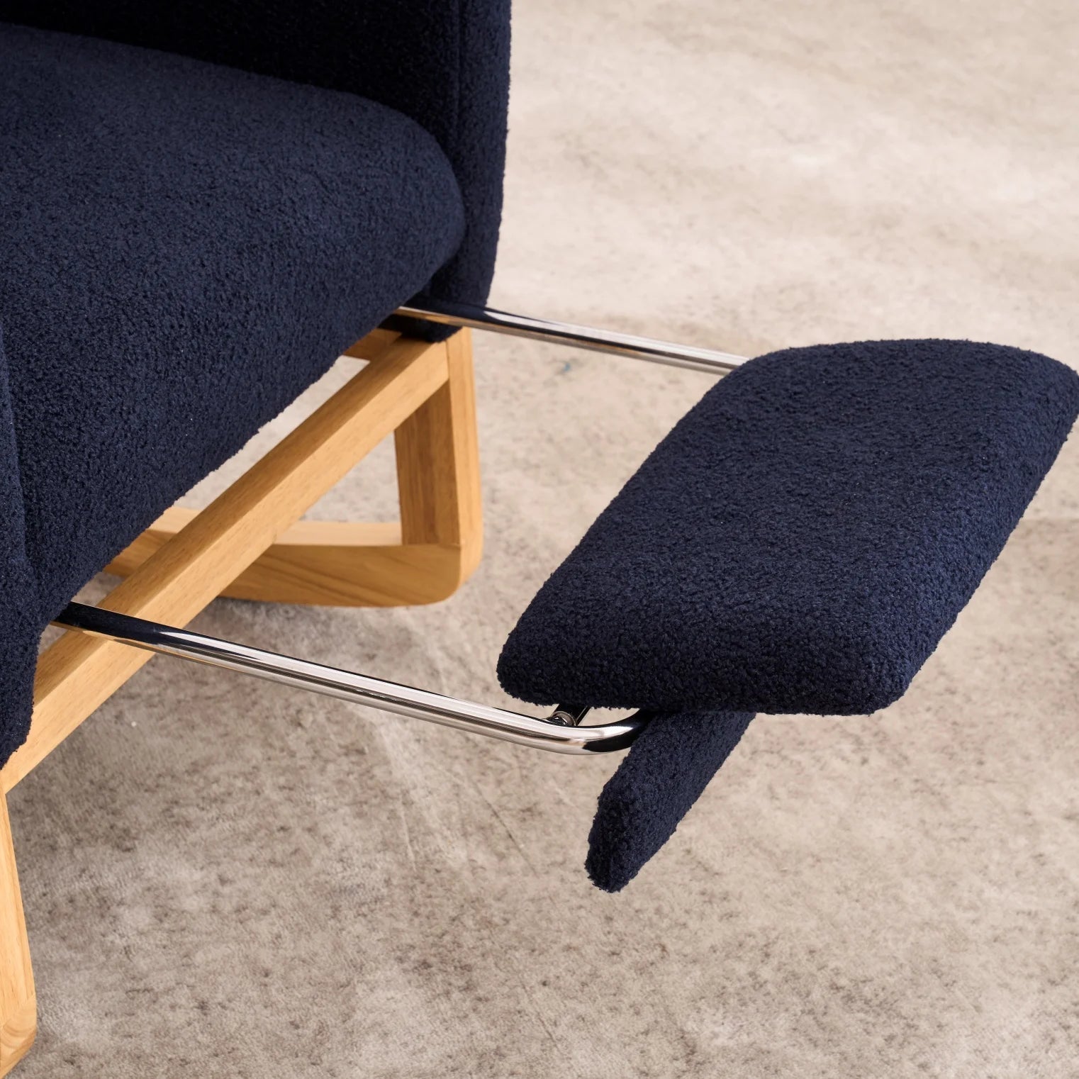 LY Accent Rocking Chair with Footrest - Baby Sessions