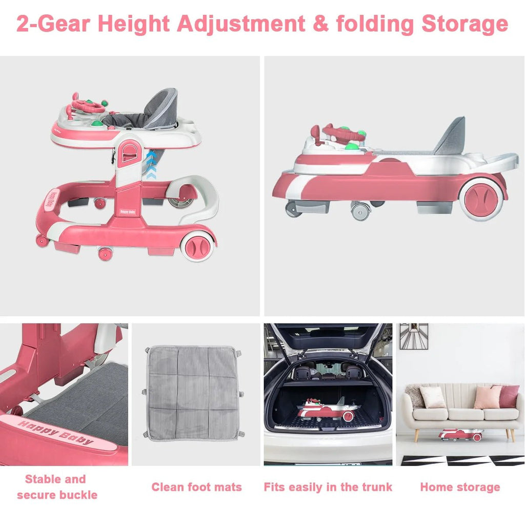 Multi - Mode Baby Walker with Music & Lights - Baby Sessions