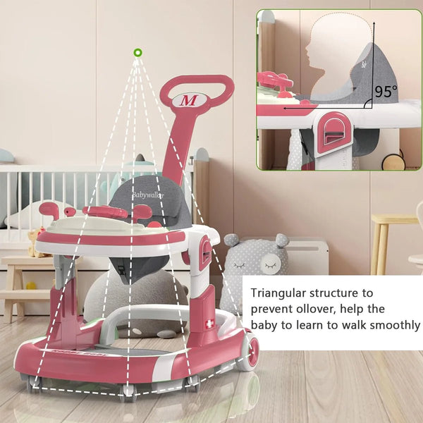 Multi - Mode Baby Walker with Music & Lights - Baby Sessions