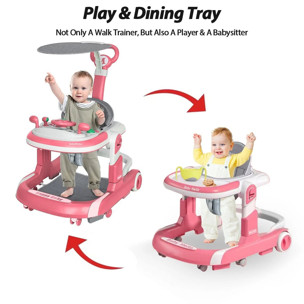 Multi - Mode Baby Walker with Music & Lights - Baby Sessions
