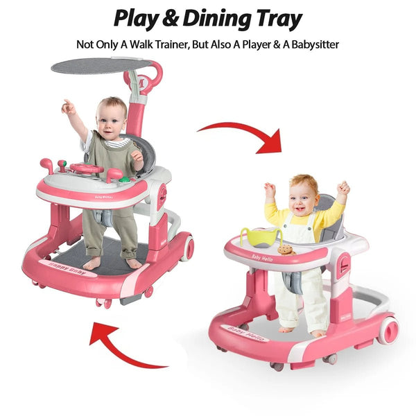 Multi - Mode Baby Walker with Music & Lights - Baby Sessions