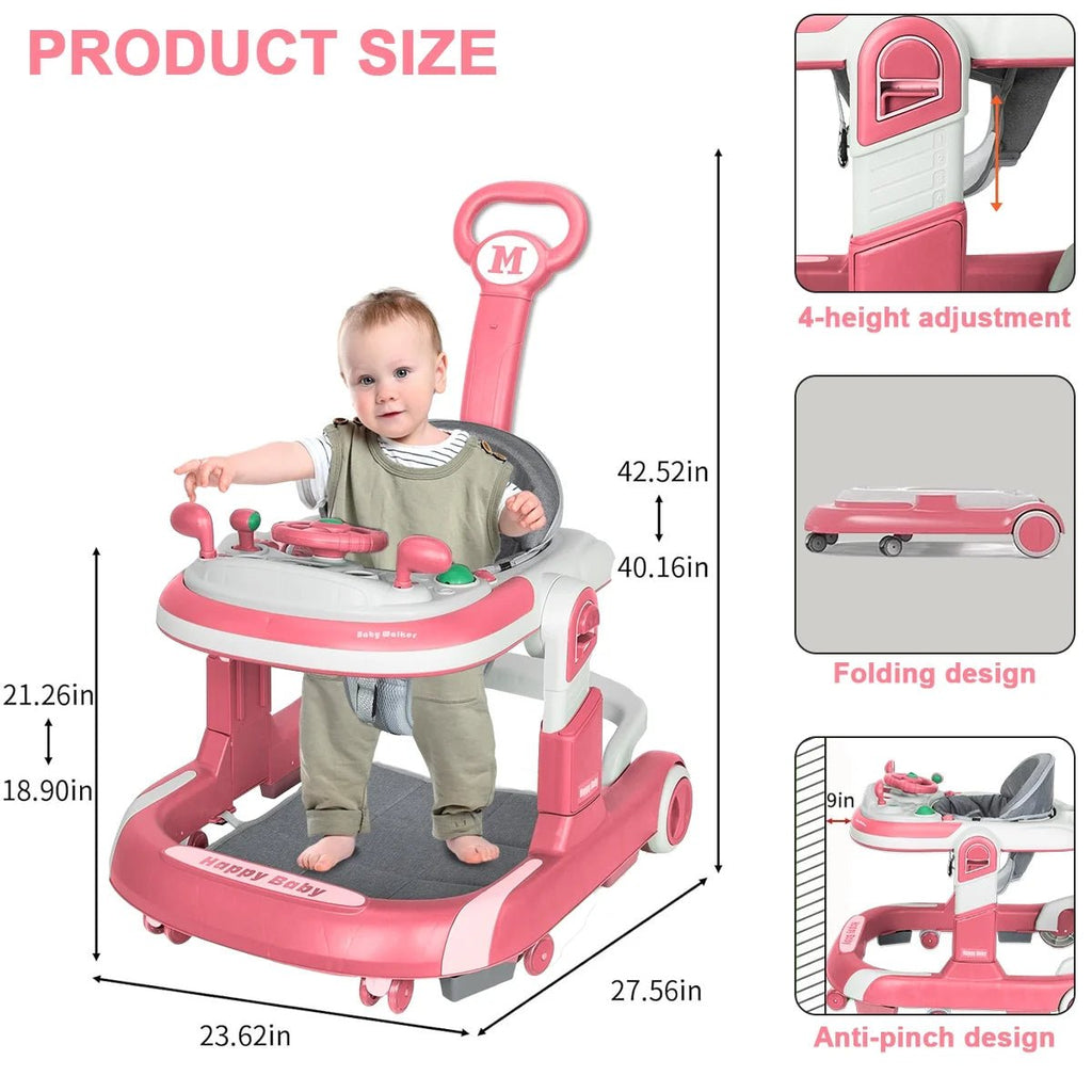 Multi - Mode Baby Walker with Music & Lights - Baby Sessions