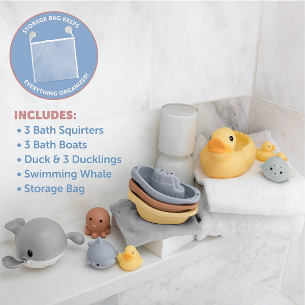 My First Bathtime Toy Set (12 - Pc) - Baby Sessions