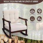 Outvita Solid Wood Rocking Chair - Baby Sessions