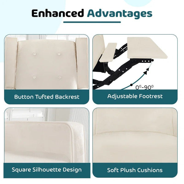 Parkhur Swivel Glider & Recliner - Baby Sessions