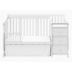 Pemberly Row 4 - in - 1 Crib & Changer Set in White - Baby Sessions