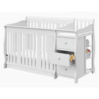 Pemberly Row 4 - in - 1 Crib & Changer Set in White - Baby Sessions