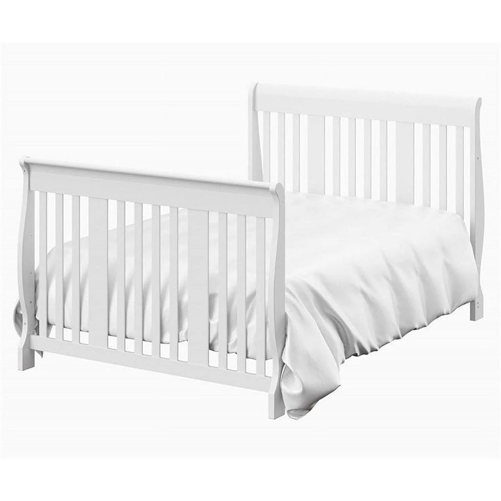 Pemberly Row 4 - in - 1 Crib & Changer Set in White - Baby Sessions