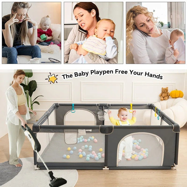Portable Playpen for Infants & Toddlers - Baby Sessions