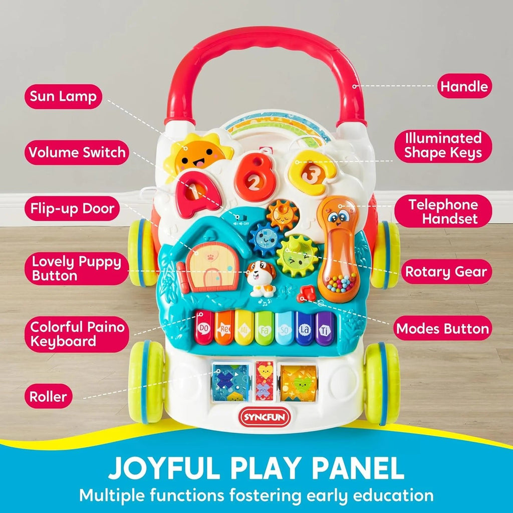 Removable Activity Panel Baby Walker - Baby Sessions