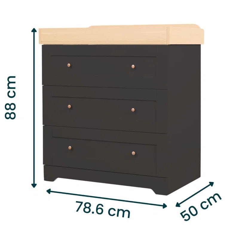 Rio 3 - Piece Nursery Furniture Room Set - Baby Sessions