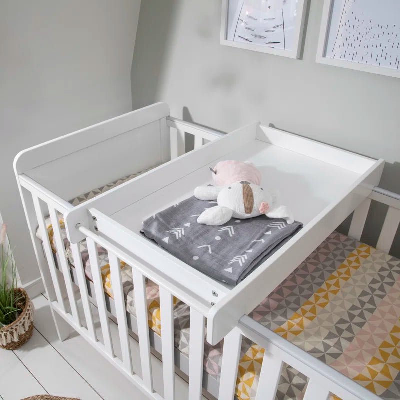Rio Cot Bed with Mattress and Cot Top Changer - Baby Sessions