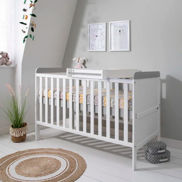 Rio Cot Bed with Mattress and Cot Top Changer - Baby Sessions