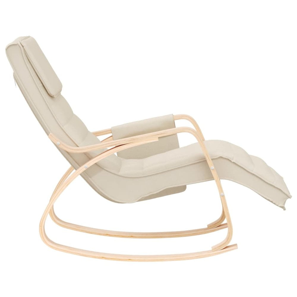 Rocking Chair Cream Fabric - Baby Sessions