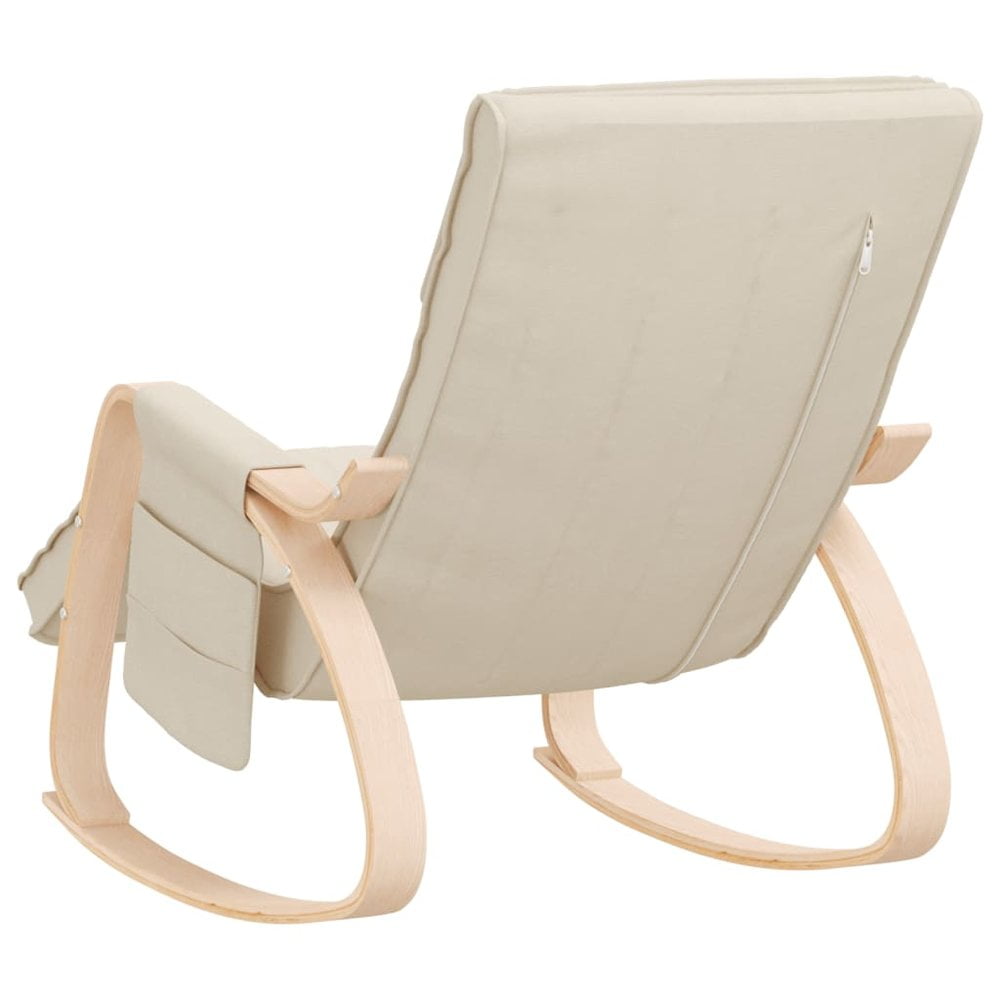 Rocking Chair Cream Fabric - Baby Sessions