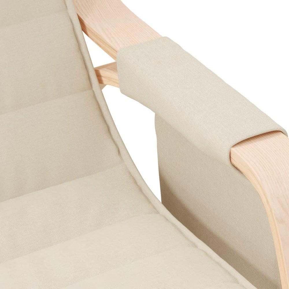 Rocking Chair Cream Fabric - Baby Sessions