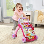 Sit - To - Stand Learning Walker, Pink - Baby Sessions