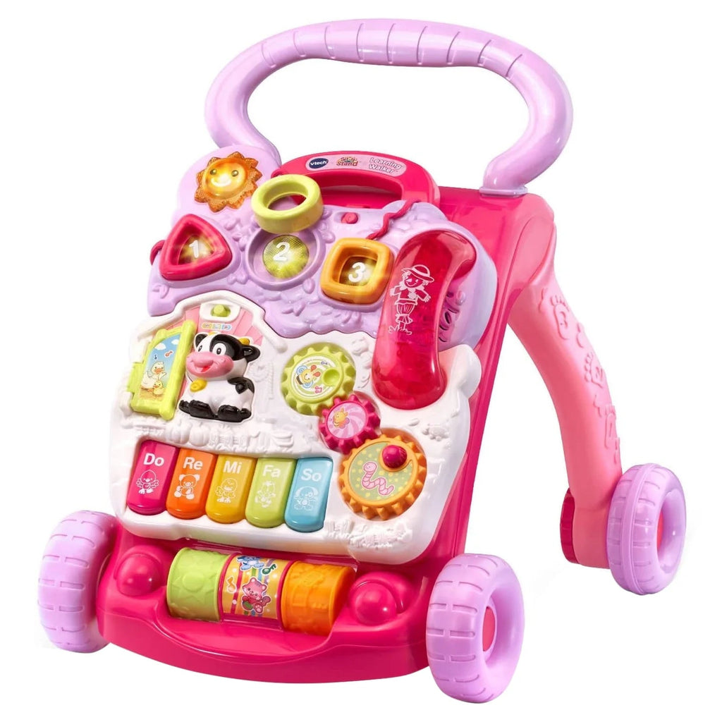 Sit - To - Stand Learning Walker, Pink - Baby Sessions