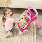 Sit - To - Stand Learning Walker, Pink - Baby Sessions