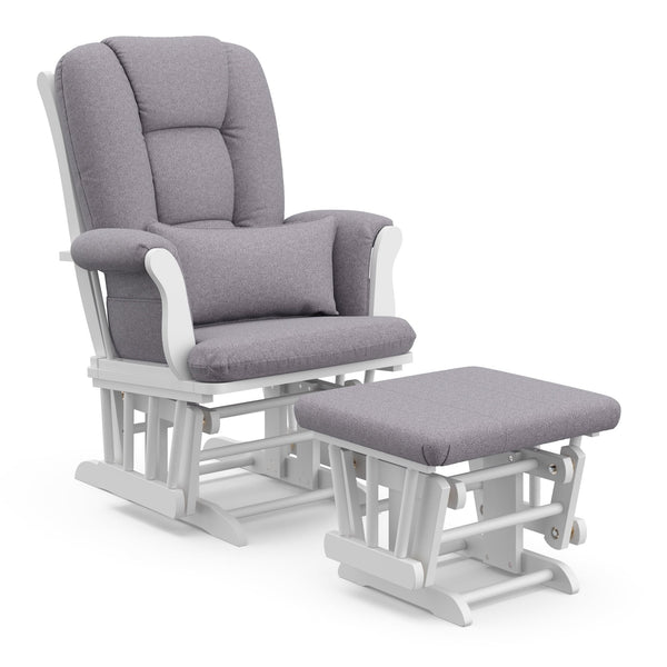 Storkcraft Tuscany Infant Nursery Glider & Ottoman - Baby Sessions
