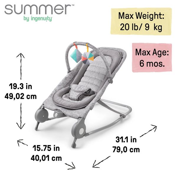 Summer Infant 2 - in - 1 Bouncer & Rocker - Baby Sessions