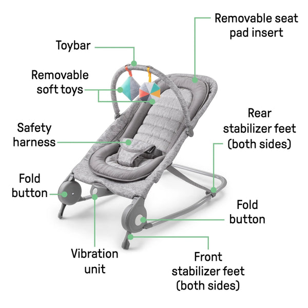 Summer Infant 2 - in - 1 Bouncer & Rocker - Baby Sessions