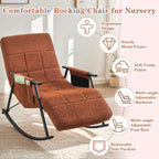 Teddy Upholstered Reclining Nursery Glider - Baby Sessions