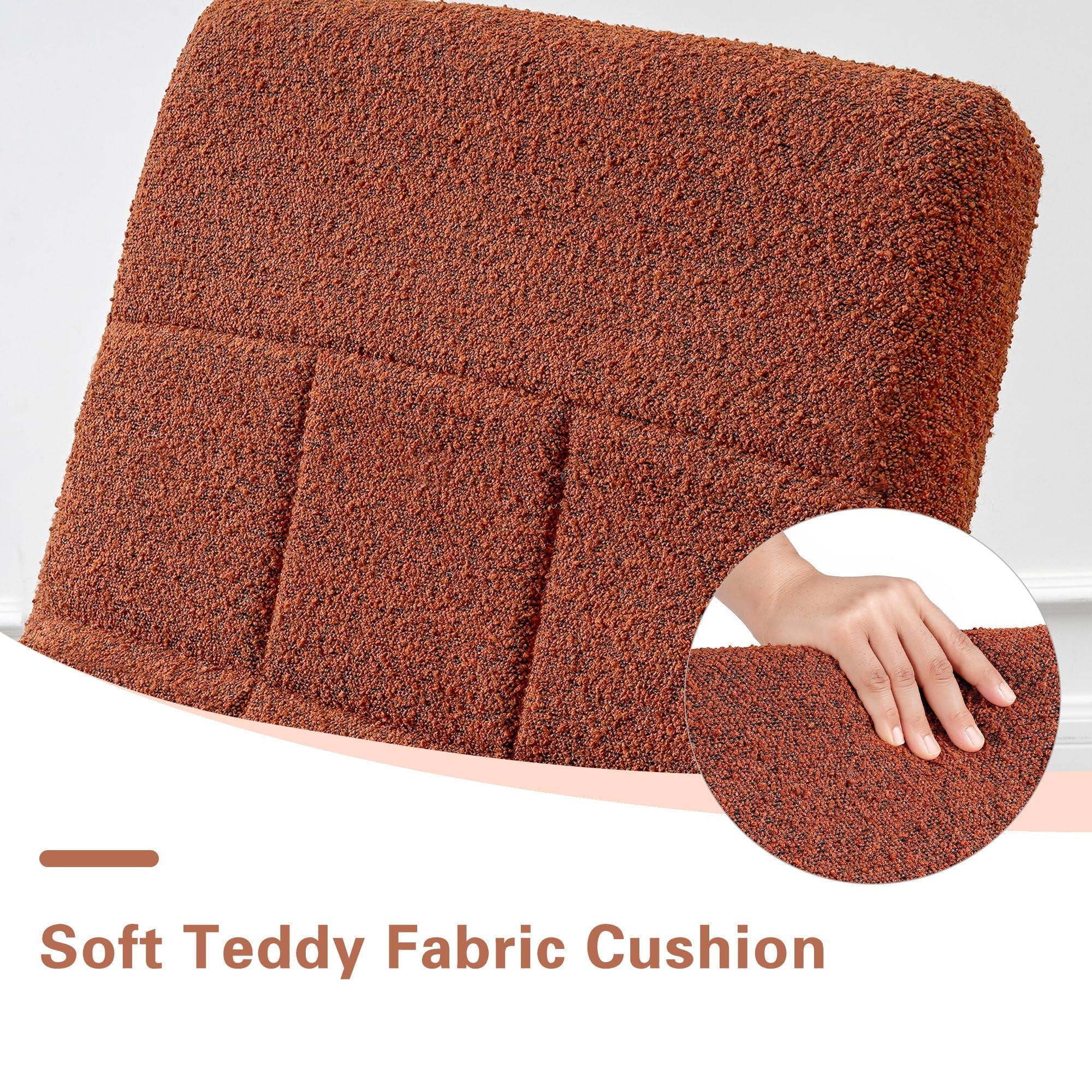 Teddy Upholstered Reclining Nursery Glider - Baby Sessions