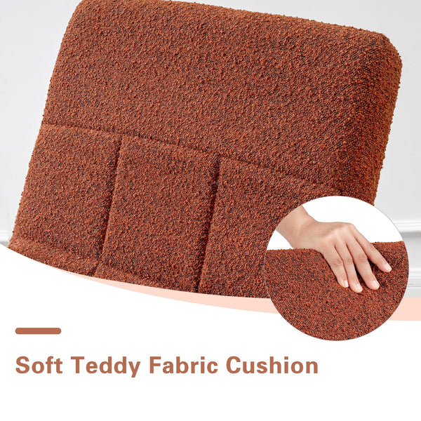 Teddy Upholstered Reclining Nursery Glider - Baby Sessions