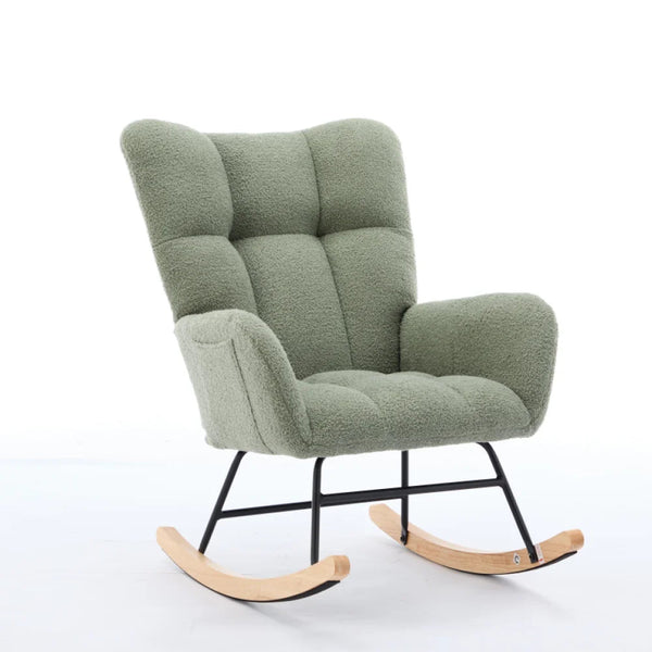 Teddy Upholstered Rocking Chair - Baby Sessions